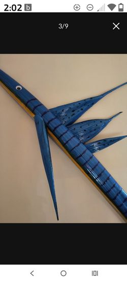 Unique 5ft Beachwood Fish! This Is Handmade!
