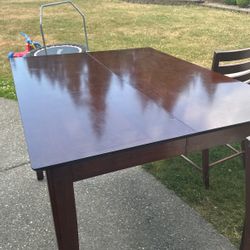 Dining Table With Four Chairs