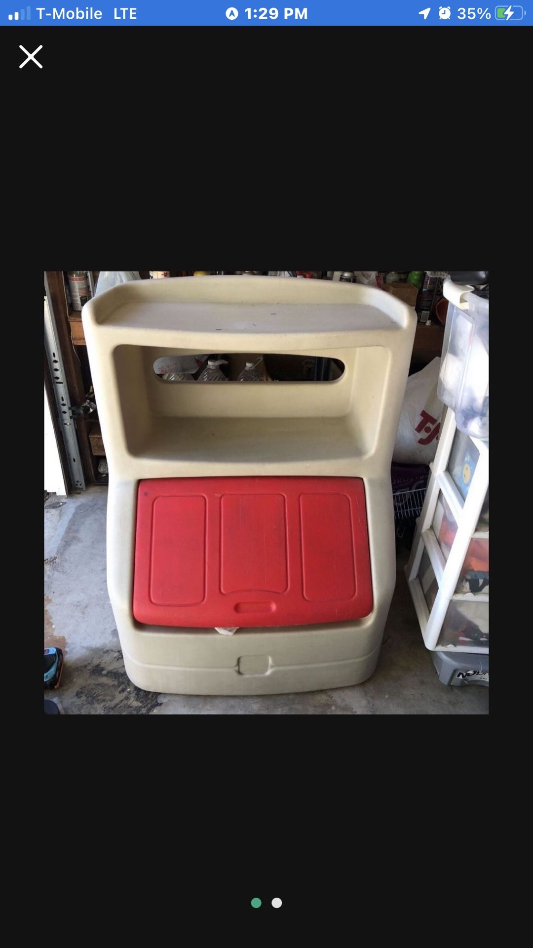 Step2 Lift and Hide Bookcase Storage Chest (Serious buyer only)