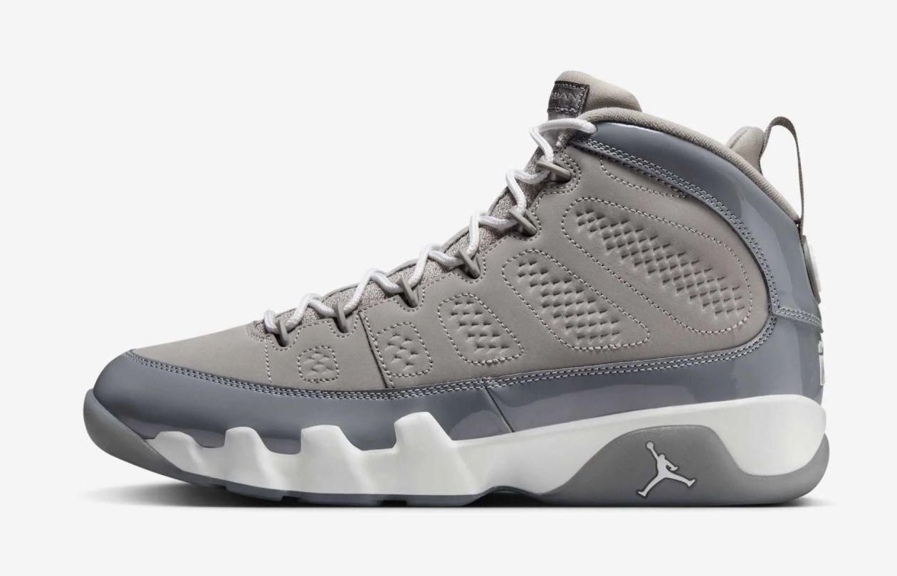 Cool Grey Jordan 9