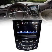 Dasbecan Touch Screen Navigation Radio GPS Assembly CUE System, Infotainment Display Module with Cooled Seat Compatible w 13-2020 Cadillac Escalade