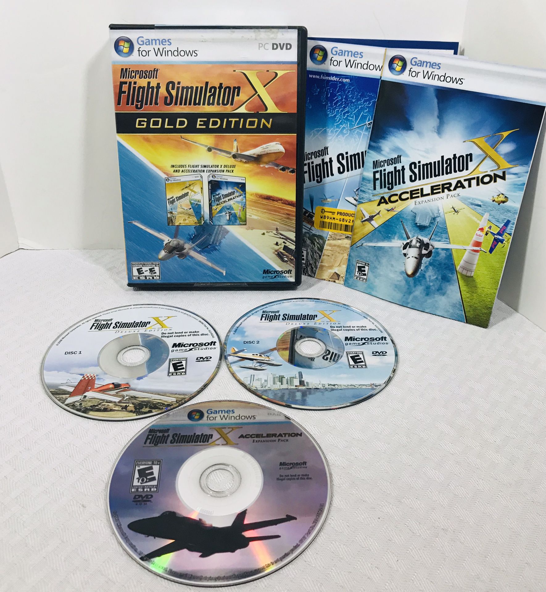 2008 Microsoft Flight Simulator X: Gold Edition Expansion Pack PC Windows