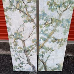 "Sage Branch" by Asia Jensen Canvas Prints