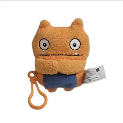 2019 Hasbro Ugly Doll Wage To Go Stuffed Plush Toy 5" Keychain Clip Apron