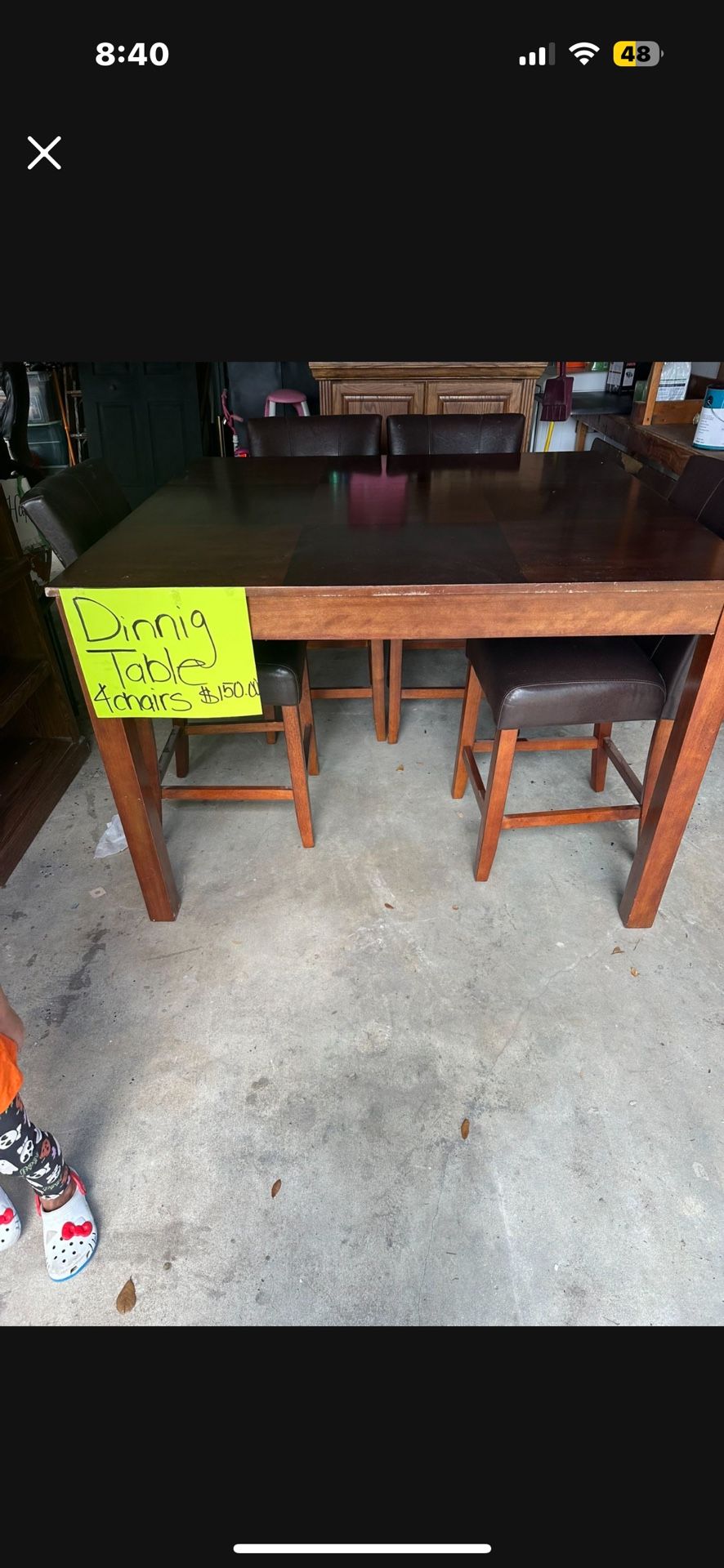 Dining Table With 4chairs