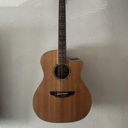 Orange Wood Live Guitar 