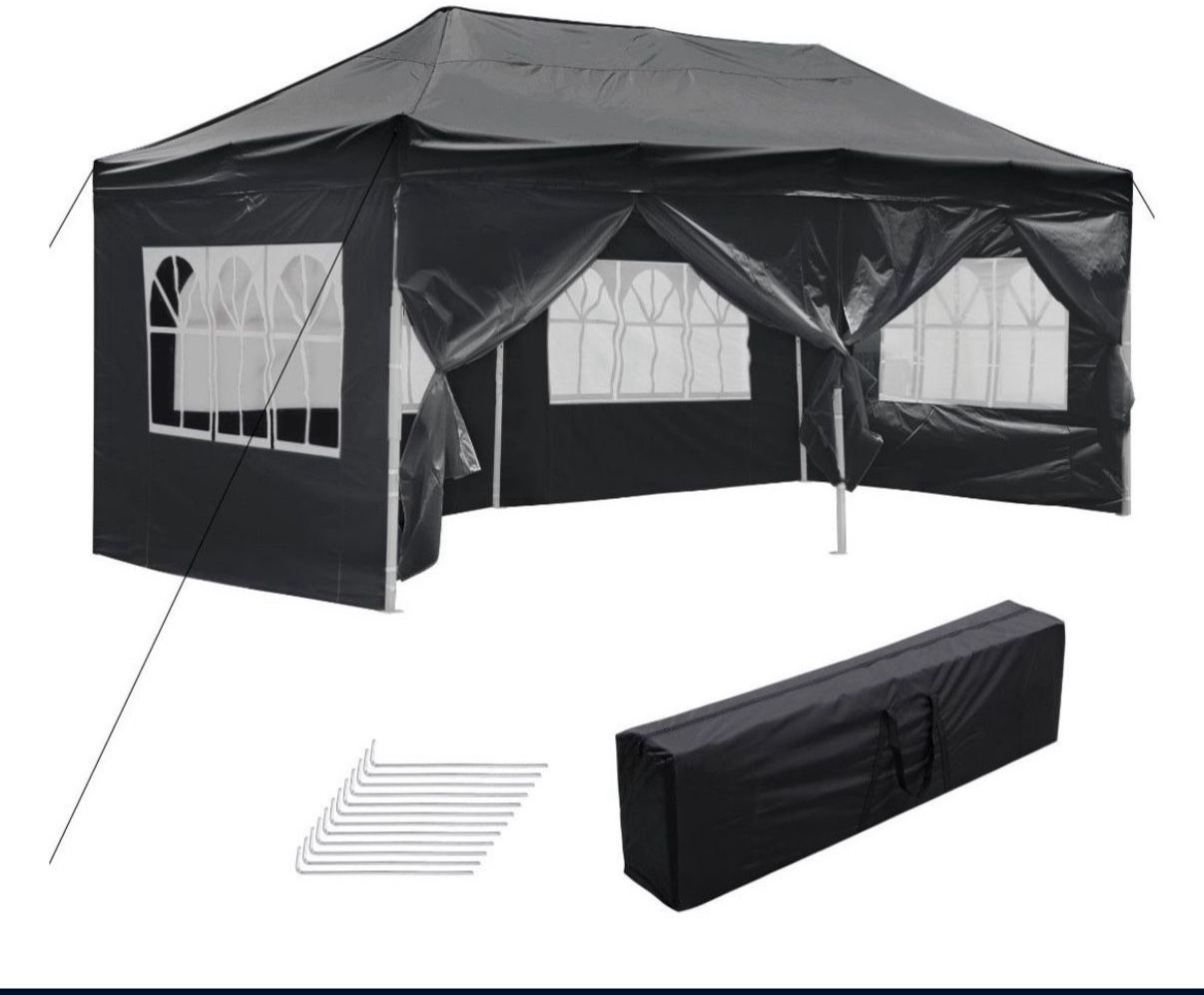 10 X 20 Black canopy Tent