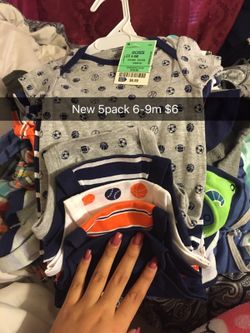 Baby boy clothes.