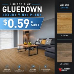FLASH SALE — JUST $0.59/SQ. FT.!