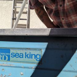 Montgomery Wards  Aluminum  Sea King 14' Boat Vintage 60s 70s  Rare Find No Motor Good Shape 
