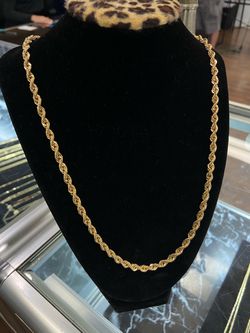 14K Rope Chain