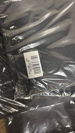 Black Polyester Fabric Tab