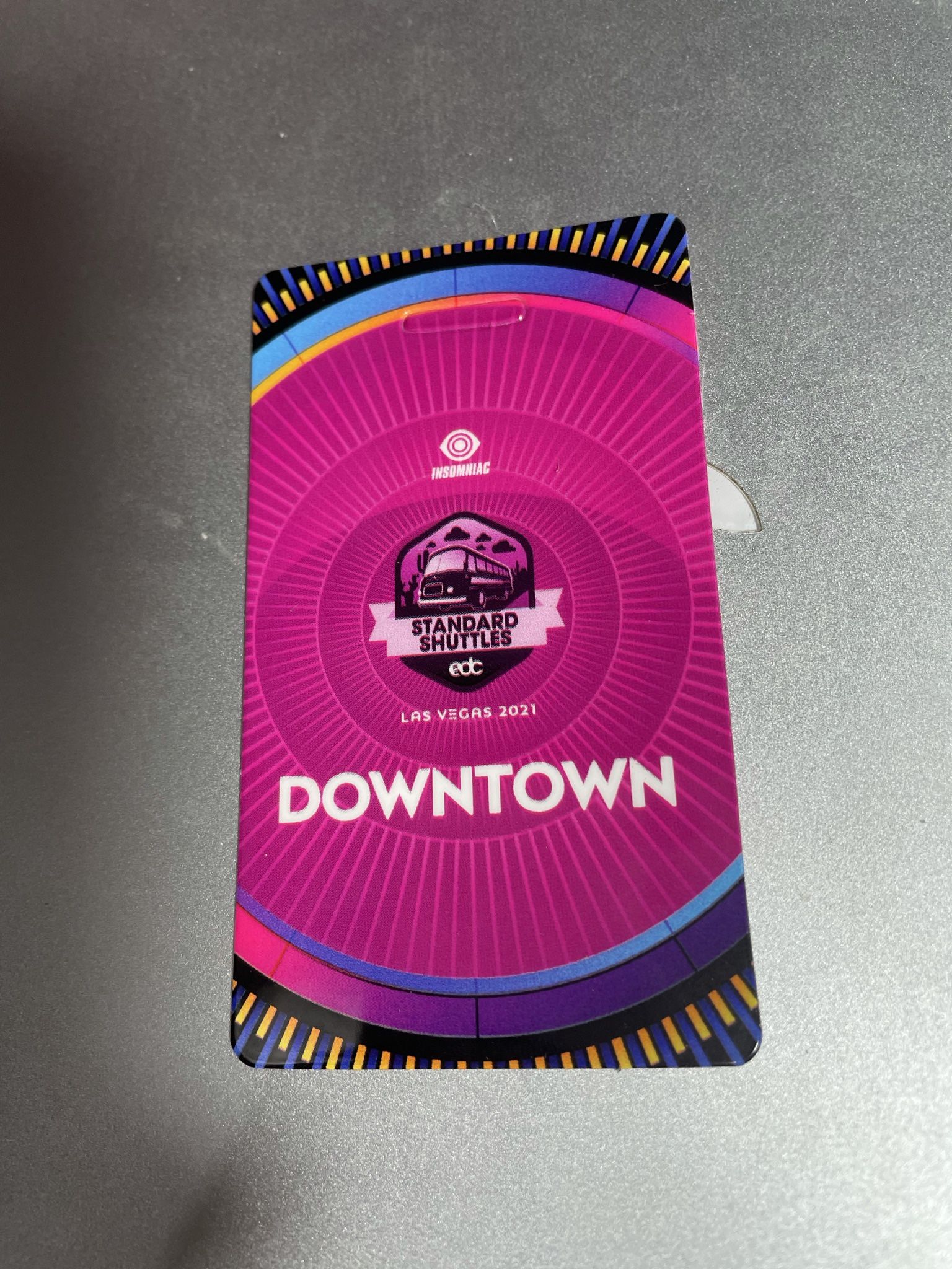 EDC Shuttle Pass - Downtown (9th and Freemont)