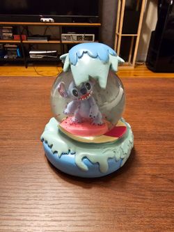 Stitch Surfin Collectible Snowglobe