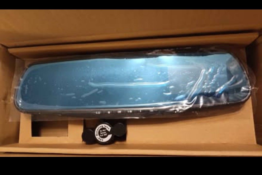 HD MIRROR CAM VERSION MO 2.1 REARVIEW HD MIRROR CAMERA New Open Box