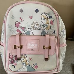Disney Alice In Wonderland Mini Backpack 