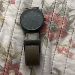 Ted Baker leather strap watch