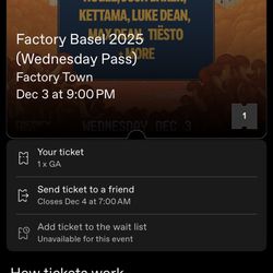 Wednesday Factory Basel