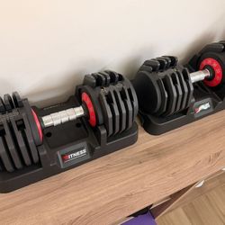 55 LB Dumbbells Set