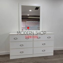 Dresser With Mirror - Cómoda Con Espejo 