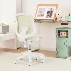 BRAND NEW STILL IN BOX Ergonomic Chair, Study Chair for Kids with Lumbar Support and Footrest, Adjustable Height, Mesh Student Chair with Adjustable b