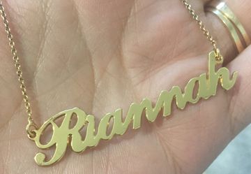 Riannah name Necklace