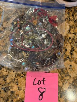 Mixed Costume Jewelry Lot – Bag of Assorted Pieces