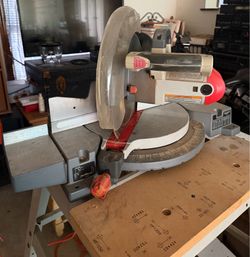 Ridgid miter saw and table