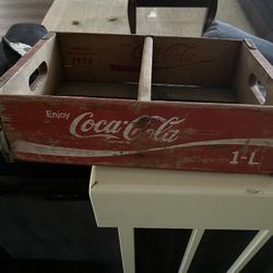Coca Cola Crate from 1979. Temple Chattanooga  