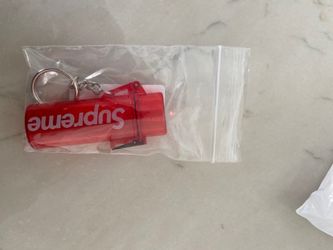 Supreme lighter case key chain
