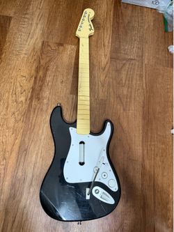 Harmonix Guitar Hero Rockband Fender Stratocaster 19091 Nintendo Wii - NO DONGLE, no Battery cover