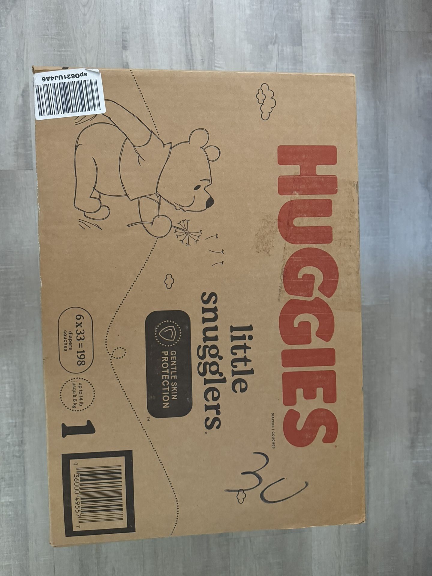 Huggies Size 1 Diapers 198 Count