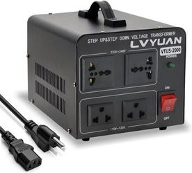 LVYUAN 2000-Watt Voltage Transformer Converter