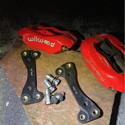 Wilwood 4 Piston Caliper Kit W/ Brackets And Pads For 1(contact info removed) Civic/integra