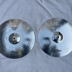 Vintage 15” Zildjian Platinum Rock Hi-Hats *RARE*