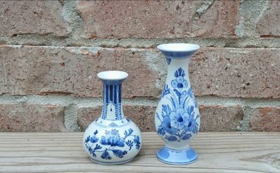 Vintage Royal Delft Miniature Vases