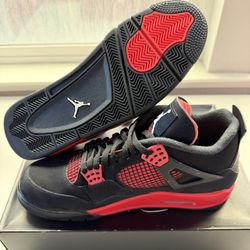 Jordan 4 Red Thunder Size 12.5