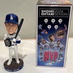 Shohei Ohtani MVP Bobblehead Los Angeles Dodgers SGA 4/2/25