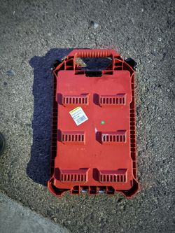 Milwauke Pack out Organizer Box.