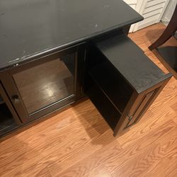 TV stand and book case