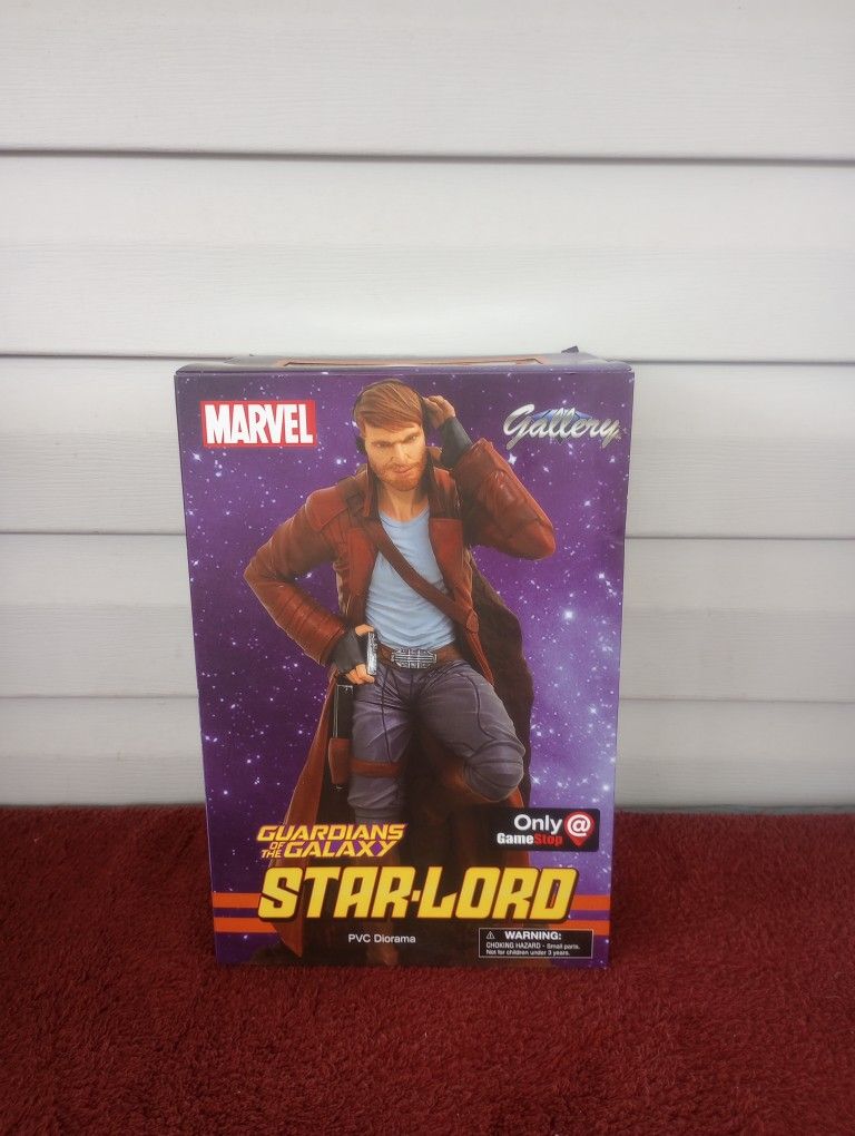GameStop Diamond Select: Marvel Guardians of the Galaxy Star-Lord 10” PVC Statue