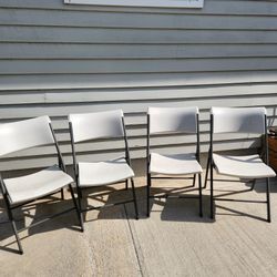 Lifetime Folding Chairs.  4 for $50.