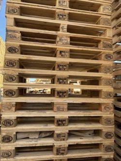 Euro 47x31 Heavy Duty Wood Pallets $10 Each Must Buy 5 Pallets Minimum 