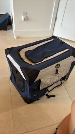 Small pet folding soft crate