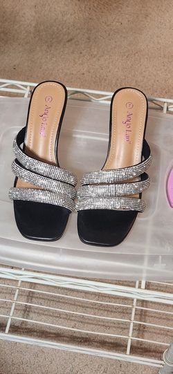 Rhinestone Heels (Size 7)