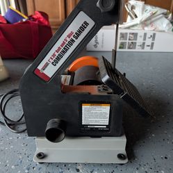 Central Machinery 1” x 30” Belt / 5” Disc Combo Sander – Like New