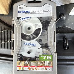 Dremel 9 piece saw blade kit