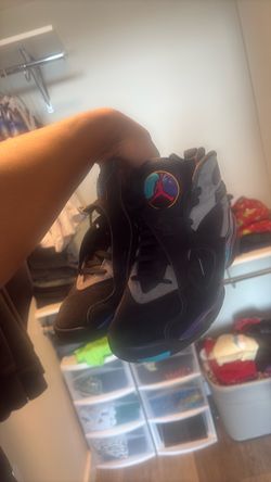Air Jordan 8 Retro Aqua Sneakers