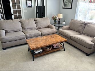 Couch, Loveseat, Coffee Table, Side Table