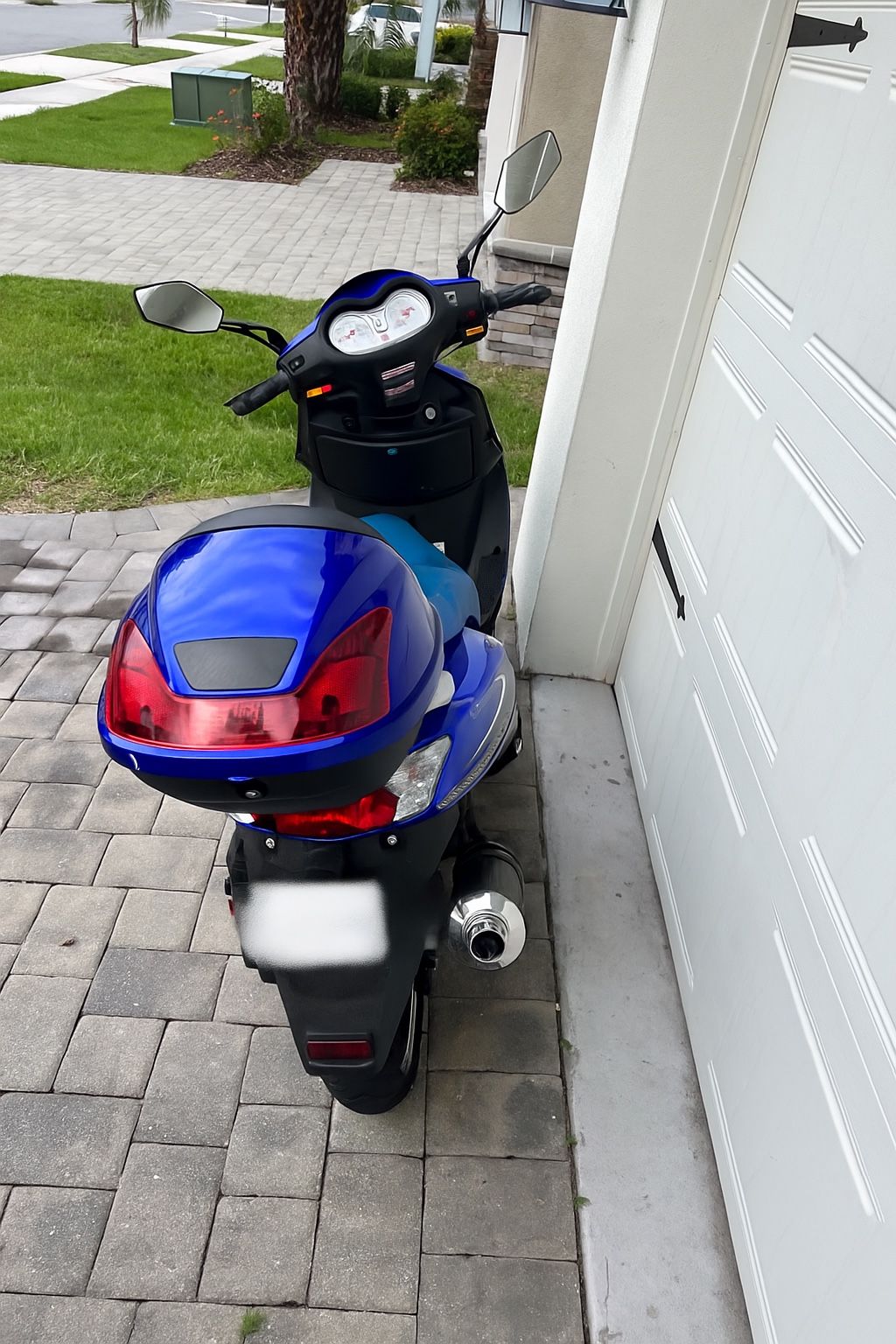 Blue Falcon Scooter 150cc